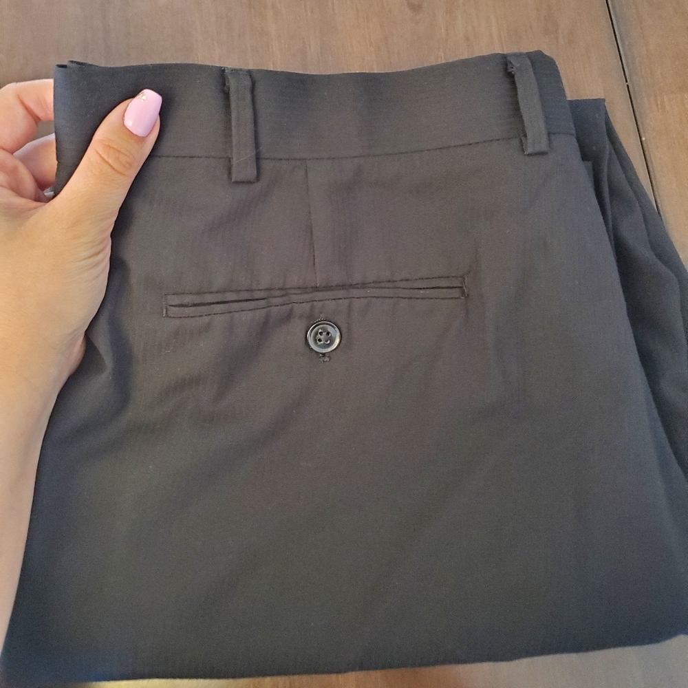 🍻Host Pick🍻 Perry Ellis Mens Black Dress Pants - Picture 2 of 5
